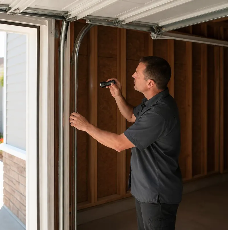 Off Track Door Repair in Perry